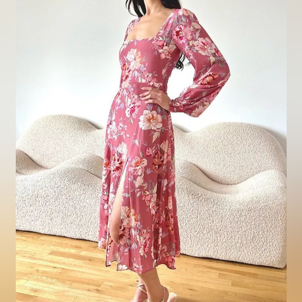 Yumi Kim Marlo floral midi dress